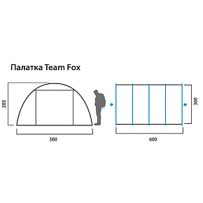 Палатка Red Fox: Team Fox V3