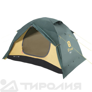 Палатка Btrace: Solid 2+ (Зеленый)
