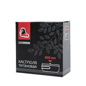 Кастрюля NZ: TBS-800 (титан) 0.8л