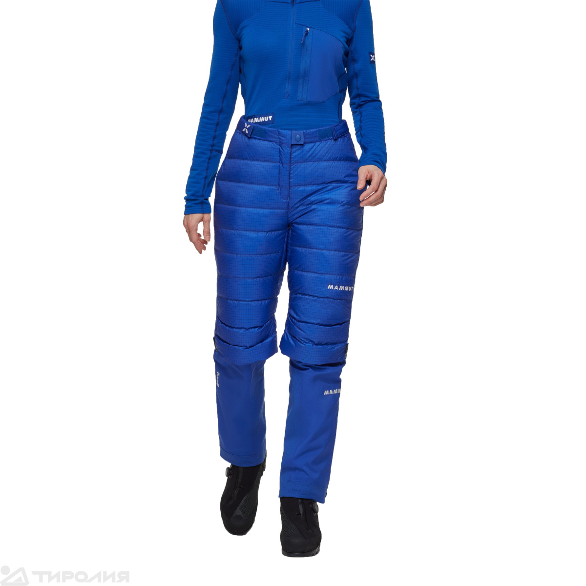 Бриджи пуховые Mammut: Eiger Nordwand Light Down IN Shorts Women