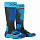Носки детские X-Socks: SKI JR 4.0 — Anthracite Melange/Electric Blue G285