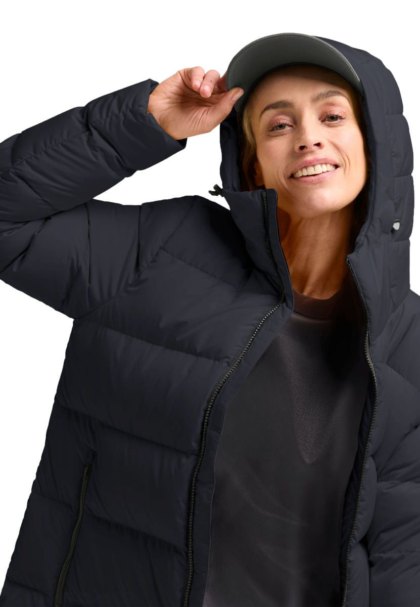 Пальто пуховое женское Jack Wolfskin: Frozen Palace Coat W RDS