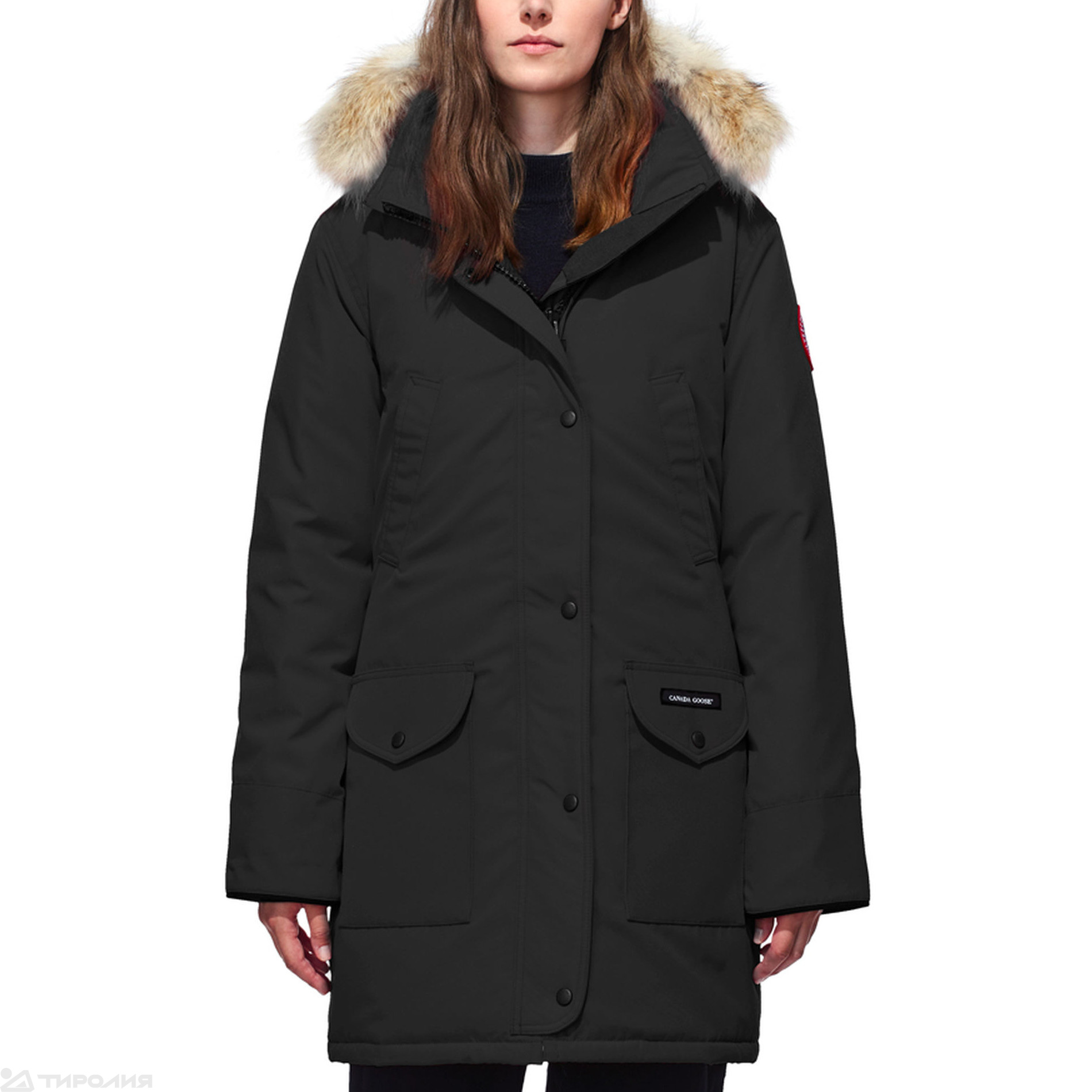 Куртка пуховая женская: Canada Goose Trillium Parka купить по выгодной цене  в интернет-магазине Тиролия