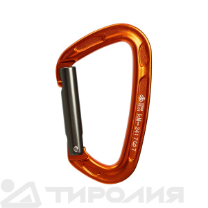 Карабин Вертикаль: Скалолазный с прямой защелкой 0269