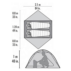 Палатка MSR: Hubba Hubba HP