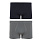 Шорты UTO комплект: Sports Nilit Softex Boxer (2шт) — Black/Grey