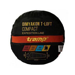 Спальник Tramp: Oimyakon T-Loft Compact