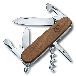 Мультинструмент Victorinox: Spartan Wood Ореховая рукоять