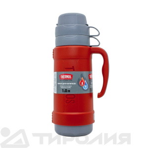 Термос Thermos: 40-100 Red 1.0L со стекл. колбой