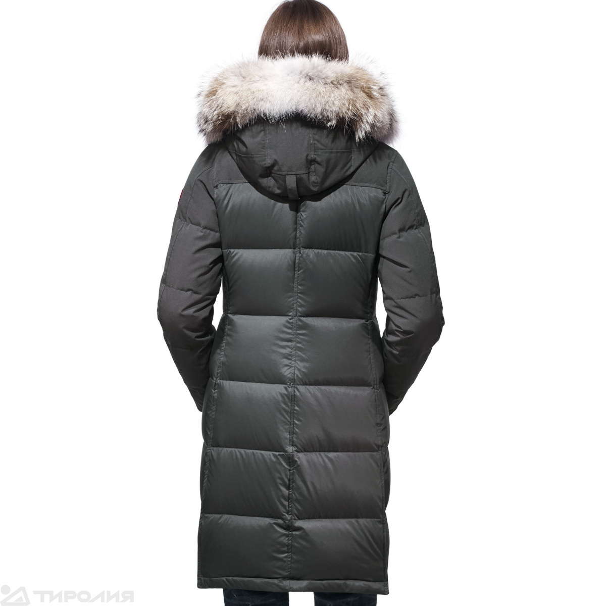Куртка пуховая женская: Canada Goose Ladies Rowley Parka уценка: миграция пуха