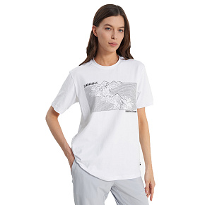 Футболка женская Bask: Topography LT V2