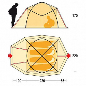 Палатка Normal: Камчатка 4N