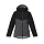 Куртка женская Bask: Valency — Серый меланж/Черный