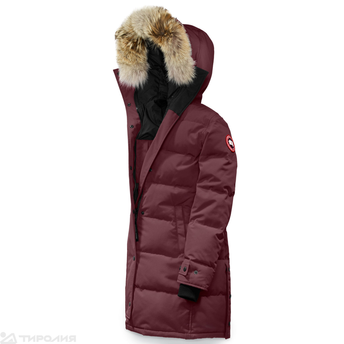 Куртка пуховая женская: Canada Goose Shelburne Parka