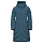 Пальто пуховое женское Jack Wolfskin: Marienplatz Coat W RDS — Aluminium blue