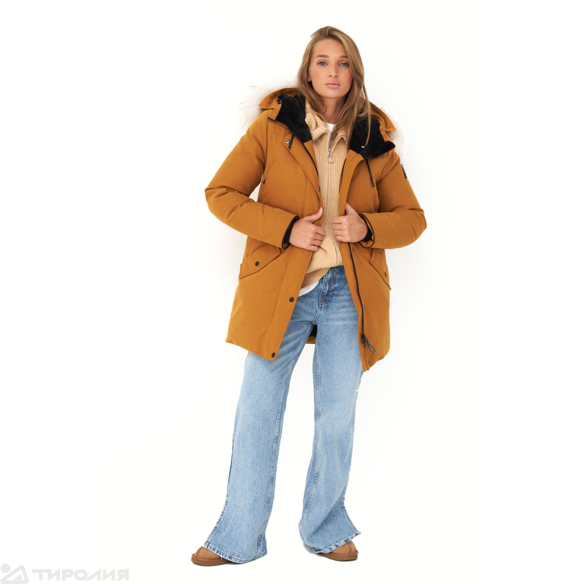 Куртка пуховая женская Acoot: Атабаска
