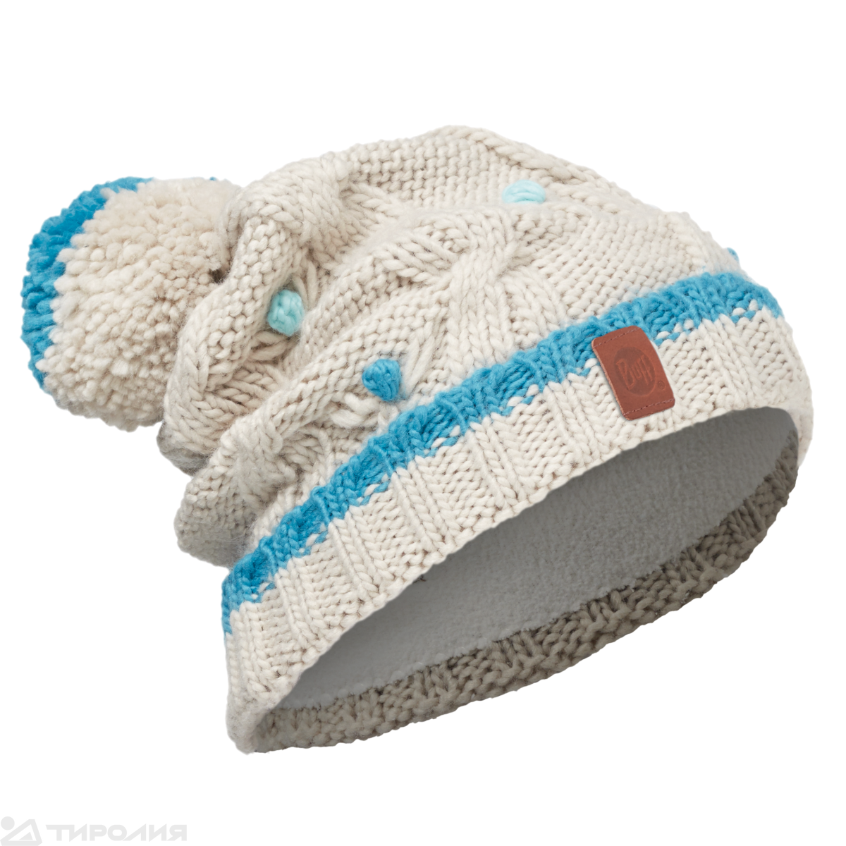 Шапка детская Buff: Junior Knitted&Polar Hat Buff Dysha