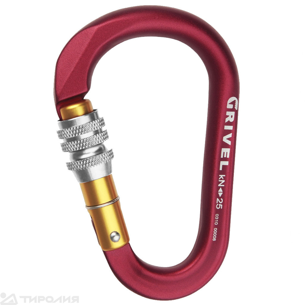 Карабин Grivel: K6N Mega screw lock