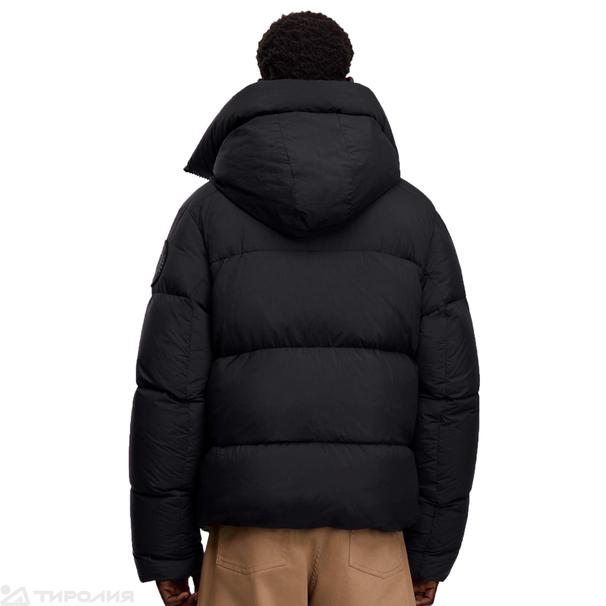 Куртка пуховая: Canada Goose Crofton Puffer EnduraLuxe Black Label