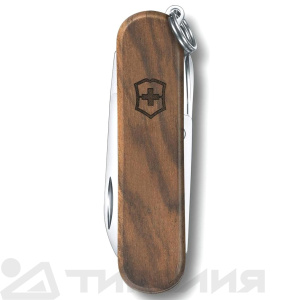 Мультинструмент Victorinox: Classic SD деревянная рукоять