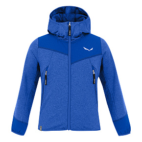 Толстовка детская Salewa: Agner Melange Pl K Fz Hdy