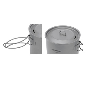 Котелок Snow Line: Titanium Cookware 1250мл