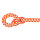 Веревка динамическая Mammut: 9.5 Crag Classic Rope 60m — Vibrant Orange/White