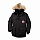 Куртка пуховая: Canada Goose Expedition Parka — Black
